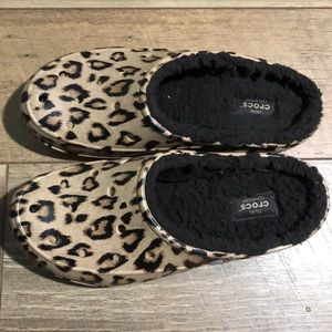 Cheetah Crocs